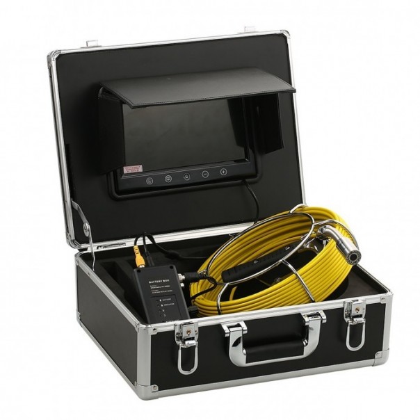 Camera nội soi kiểm tra đường ống công nghiệp màn hình 7 inch (50M)